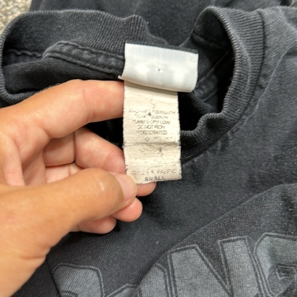 Vintage CI Sports Black UW Badgers Hockey Tshirt Small - Picture 8 of 8